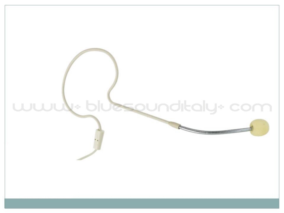 ProAudio P975H Microfono Headset Elegante | Colore Carne per Gala e TV