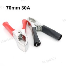 70mm 30A Alligator clip Crocodile Battery Test lead Connector Insulated Probe