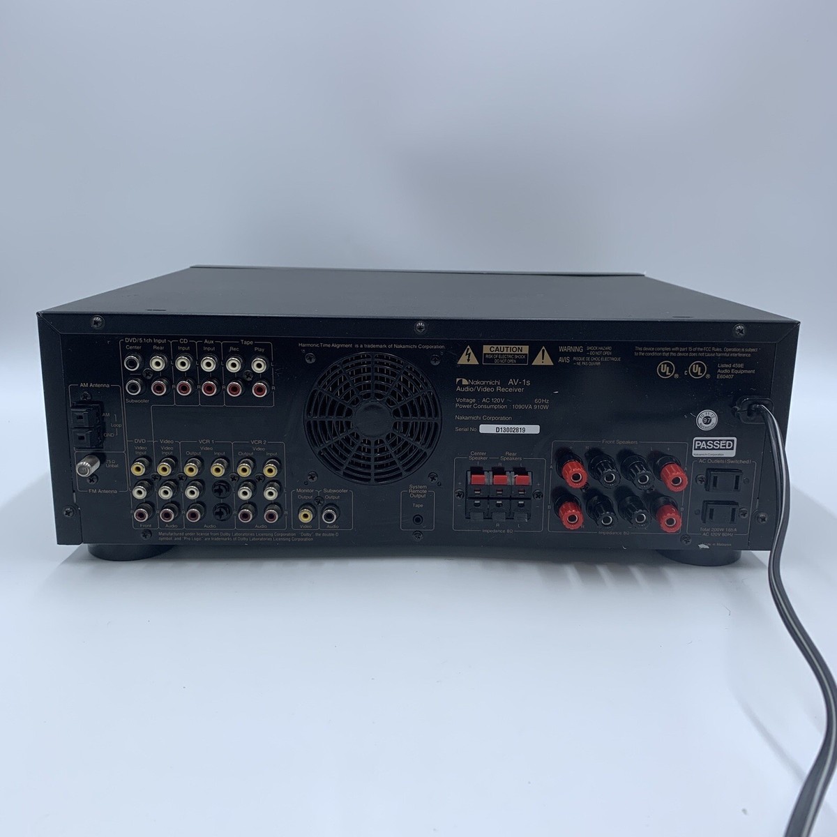 Nakamichi AV-1s Audio/Video Receiver Powers On No Remote | eBay Nakamichi AV-1s Audio/Video Receiver Powers On No Remote | eBay