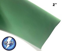 2" ID GREEN Heat Shrink Tube 2:1 ratio 2 feet polyolefin 2.0" inch/ft/to 50mm