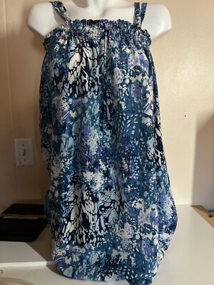 AKIKO Sleeveless Blue short dress Size Medium