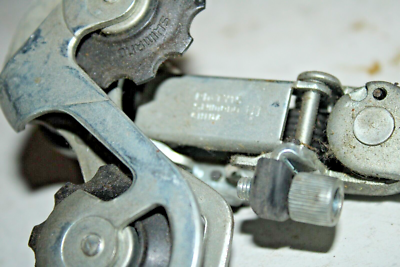 Dérailleur Arrière Shimano RD-TY15 SIS Vintage - Pour VTT/ville, Avec Patte, Occasion Bon état