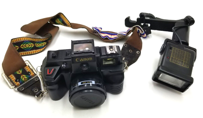 Canon フィルムカメラ 50mmレンズ付き Canon 50mm 1:6.3 Focus Free Color Optical Lens 35mm Camera | eBay