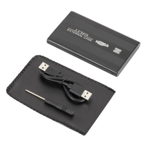 2.5" SATA External Case USB 3.0 3TB Enclosure HDD Hard Drive HDD Sata SSD F - Picture 1 of 5