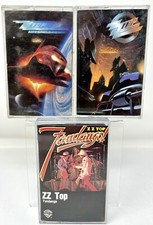 ZZ Top 3 Cassette Tape Lot - Fandango, Recycler  Afterburner