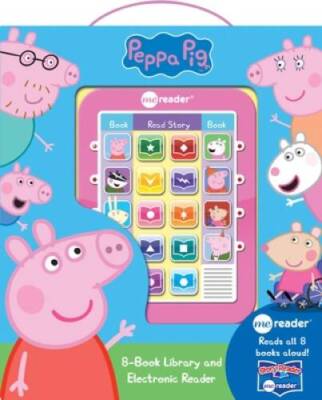 Peppa Pig Me Reader Electronic Reader and 8-Sound Book Library - PI Kids - GOOD