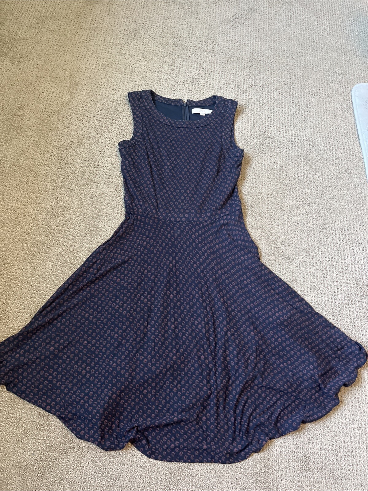 Loft Sleeveless Dress Small