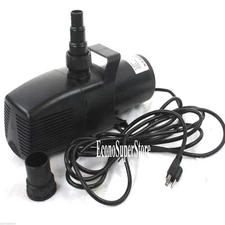 Fountain Fish Pond Water Fall Sumbersible Water Pump 3434 GPH 1/2HP UL Electric