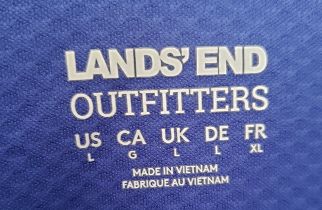 Lands End Base Layer Half Zip Polyester Mens Pull… - image 3