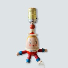 Humpty Dumpty Nursery Wooden Lamp
