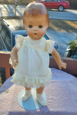 19'' All Composition Vtg Antique Effanbee Patsy Ann Doll