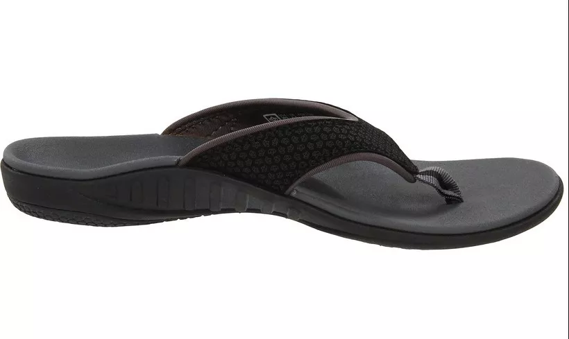 SPENCO Yumi Post Total Support Sandals Women s Black PATTERNED 6 10