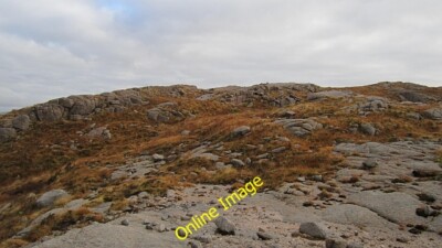 Photo 6x4 Granite scenery, Bluestacks Edergole Bridge Granite slabs above c2012