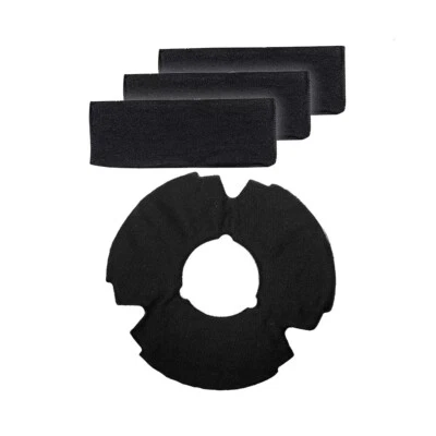 Kit 4 Pezzi | Filtro Ai Carboni Attivi Long Life Evolution Per Cappa Elica