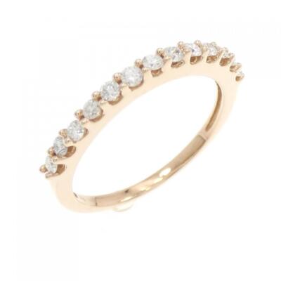 k18 D153 指輪 Authentic K18PG Diamond Ring 0.15CT #260-006-625-5352 | eBay