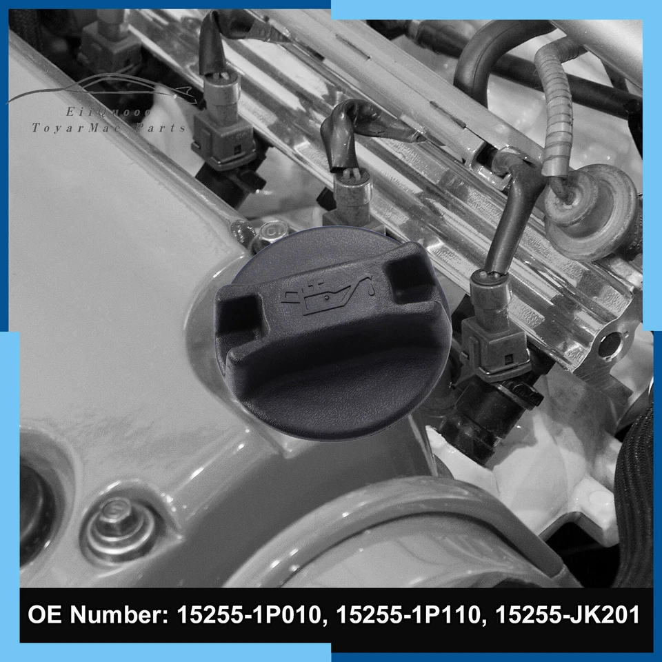 Tapa de llenado de aceite de motor 2004-2013 para Nissan Altima Quest Armada Foto 2 de 4