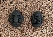 Reivers Space Marines head 40k plastic bits helmet Warhammer B03 card.