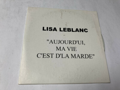 CD SINGLE PROMO LISA LEBLANC HEUTE MEIN LEBEN IST VOM MARDE 1 Tracks