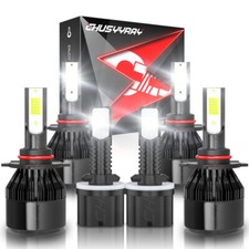 For Chevy Tahoe Suburban 1500 2500 2001-06 Led Headlight Fog Lights Combo Bulbs