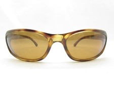 RAY-BAN RB 4115 642/73 3N BROWN SPORTS WRAP EYEGLASSES FRAME ITALY 59-145 118413