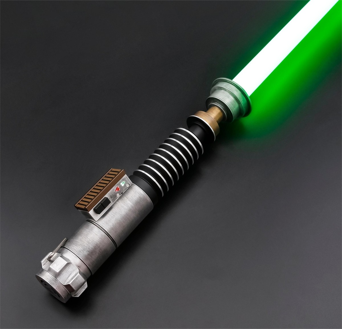 Force Luke ROTJ-Weathered Combat Pixel Lightsaber Programmable