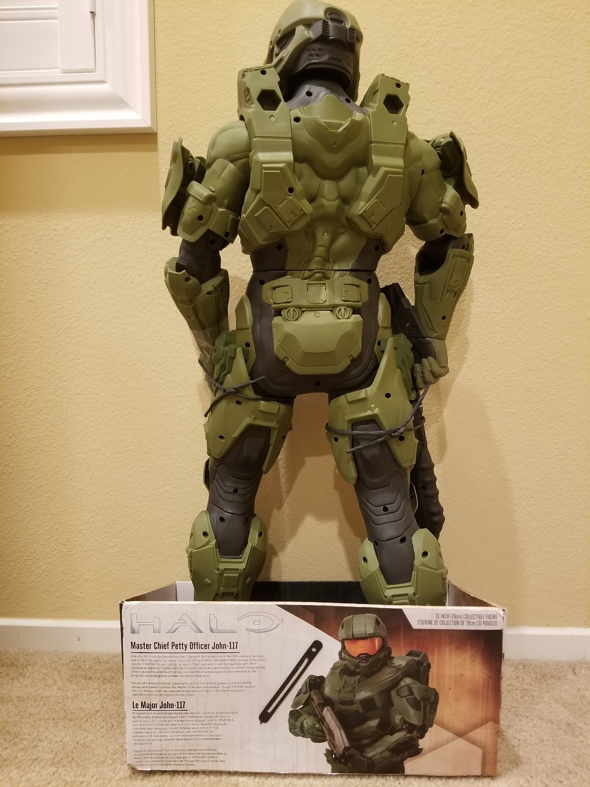 master chief 31 inch figure