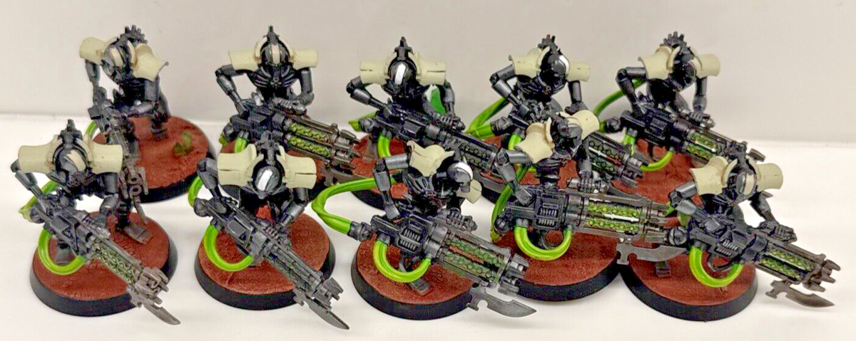 Warhammer 40K Necron Army 4 Fully Painted | eBay