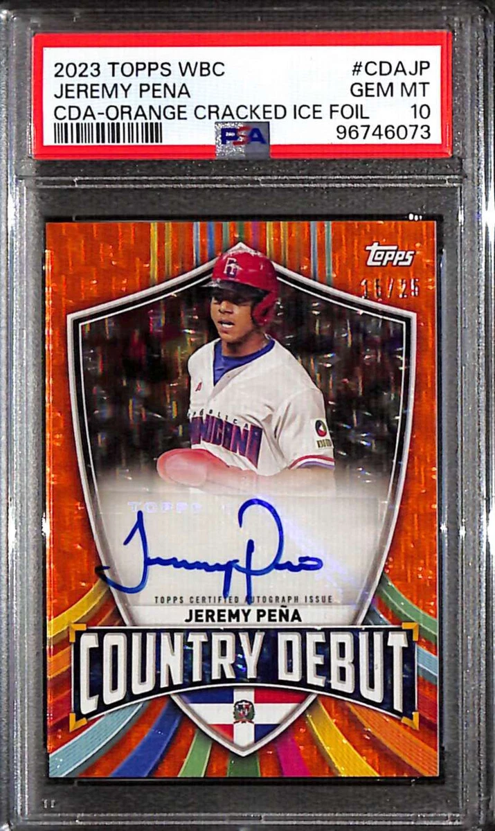 2023 Topps World Baseball Classic - Jeremy Pena #CDA-JP for sale