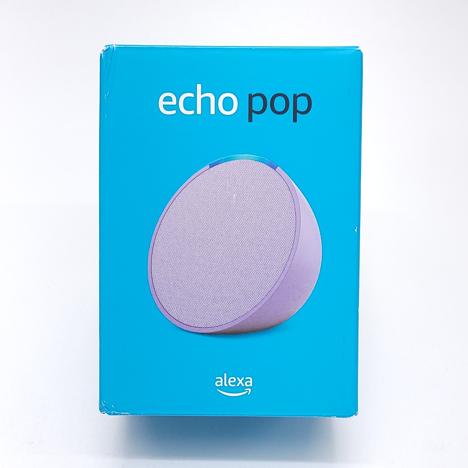 New 2023 Amazon Echo Pop Full Sound Compact Smart Speaker Alexa Lavender Bloom