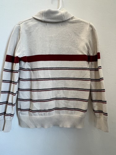 Boys XS (4) Hope And Henry Sweater Striped Organic Cotton Luxury, Preppy - Picture 4 of 12