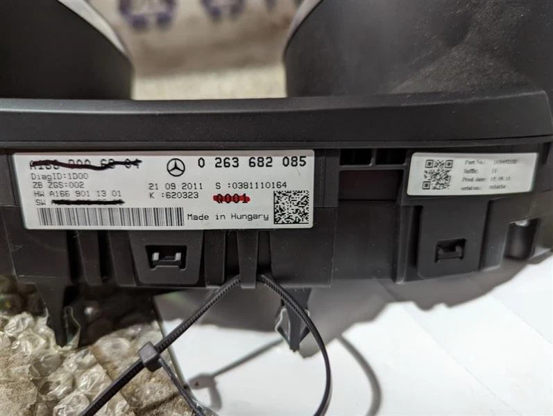 Velocímetro 166 tipo ML350 MPH del 28/09/2011 se adapta a 12 MERCEDES CLASE ML 226918 Foto 2 de 4