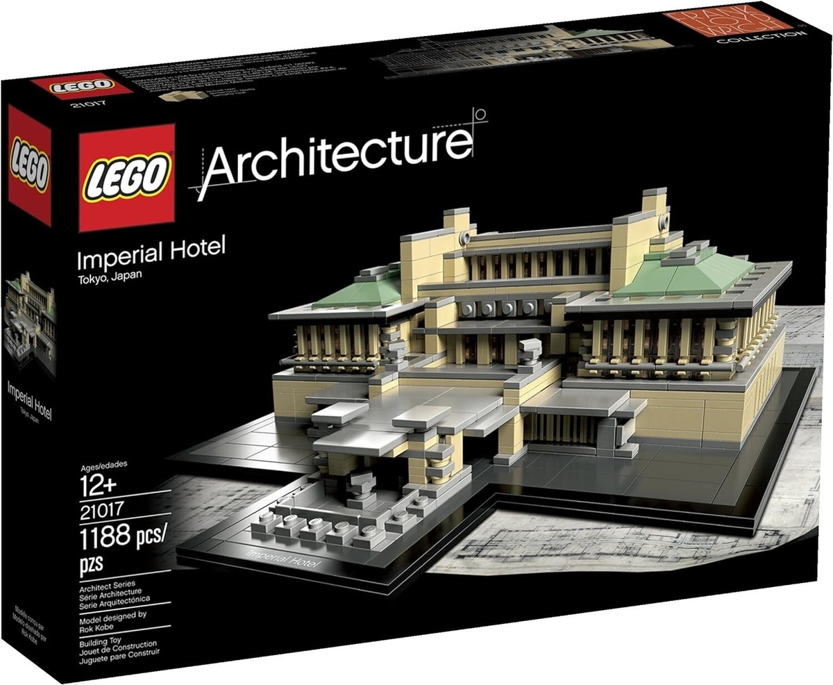 Lego Architecture Imperial Hotel (21017) Retired 2016