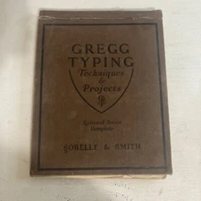 Gregg Typing Techniques & Projects Rational Series Complete By Sorelle & Smith 