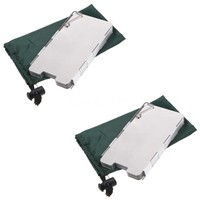 2x Fold Stove Wind Shield Screen 18 Plates For Outdoor Camping Picnic S7g6 on sale 2x Fold Stove Wind Shield Screen 18 Plates For Outdoor Camping Picnic S7g6 on sale