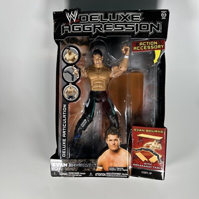WWE Jakks Deluxe Aggression Series 20 Evan Bourne Figure NIB
