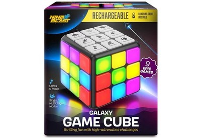 Rechargeable game activity cube toys boys/girls 9 fun brain/memory games 6~12+