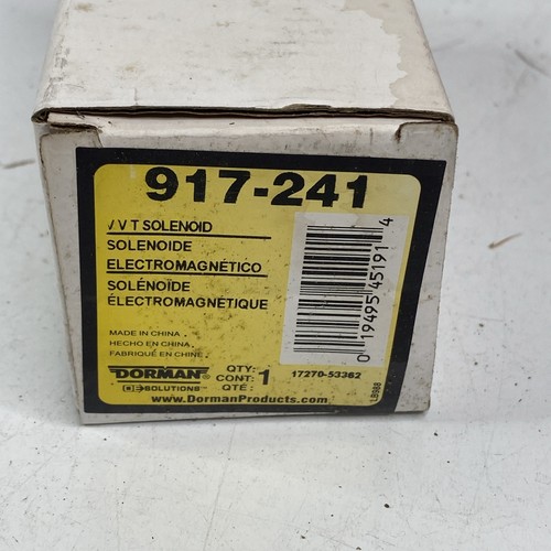 NEW Dorman 917-241 Variable Valve Timing Solenoid For Select 00-21 BMW Models - Picture 3 of 3