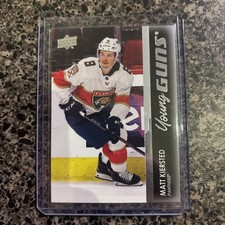 2021-22 Upper Deck Series 1 Matt Kiersted Young Guns Rookie Card # 244. rookie card picture