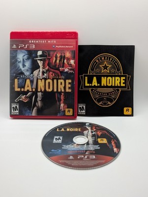 L.A. Noire [Sony PlayStation 3] PS3 - CIB Complete w Manual - Tested & Working!