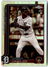 2025 Topps Chrome MLB No. 274 Dillon Dingler Rookie Bronze Refractor