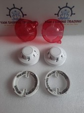 2x Apollo 55000-316 APO Series 65 Optical Smoke Detector w/ Base Fire Alarm