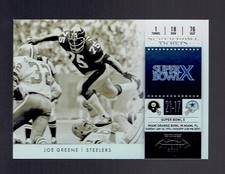 2011 Playoff Contenders Super Bowl Tickets Joe Greene #23 Steelers