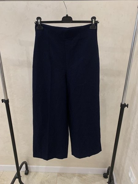 Women ZARA Trousers Navy 36 / S / 44 #1T6P