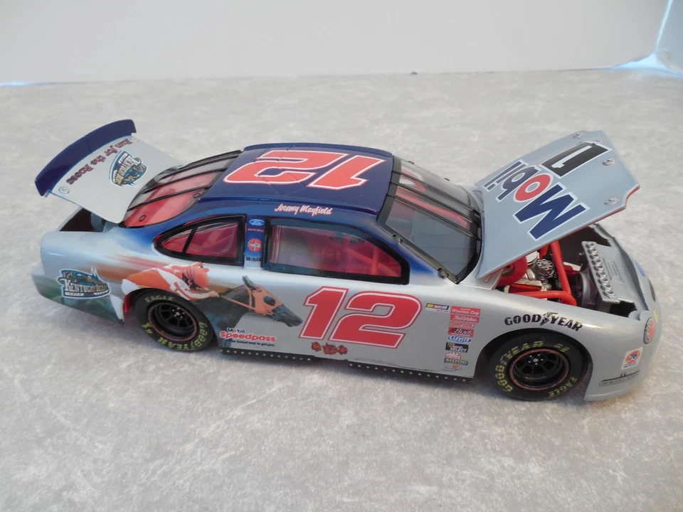 NASCAR, JEREMY MAYFIELD #12 MOBIL 1 125TH KENTUCKY DERBY 1999 FORD TAURUS LTD ED - Image 2 of 4