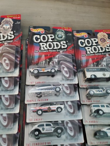 Hot Wheels 1999/2000 KB Kay-Bee Toys Exclusivo Cop Rods Serie 1 y 2 - Lote de 44 - Imagen 11 de 18