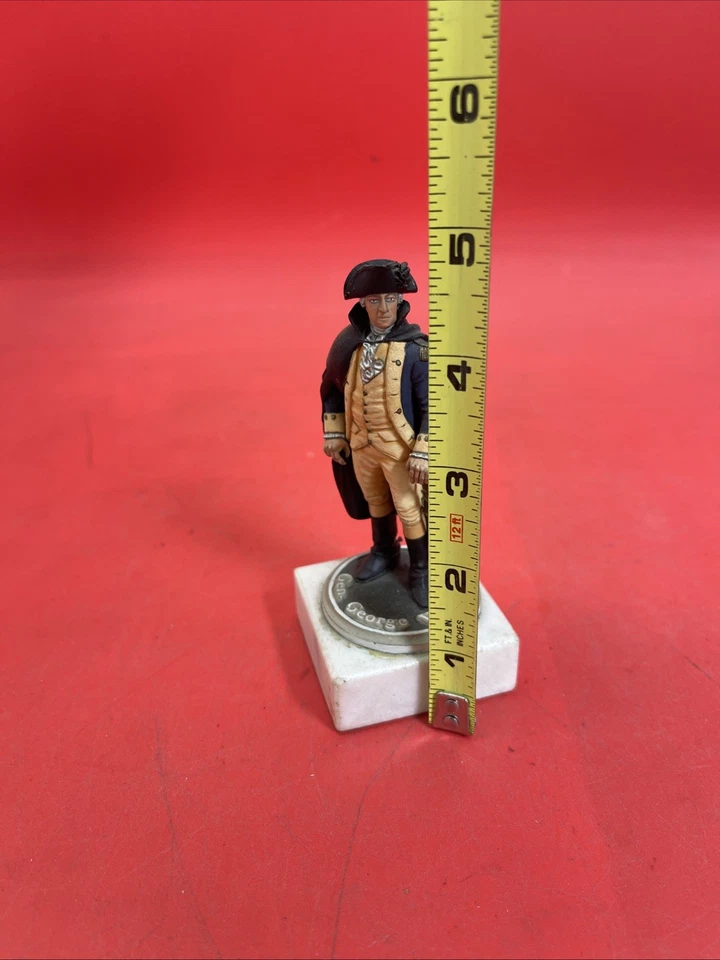 Figura histórica 54 mm General George Washington - pintada a mano Foto 2 de 4
