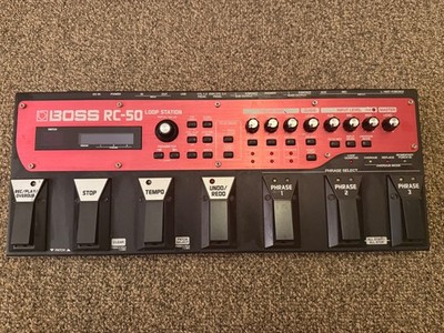 BOSS RC-50 Loop Station Looper Guitar Effects Pedal Good