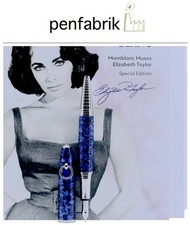 MONTBLANC - Muses Edition - Elizabeth Taylor - Fountain Pen - 125501 New + Box