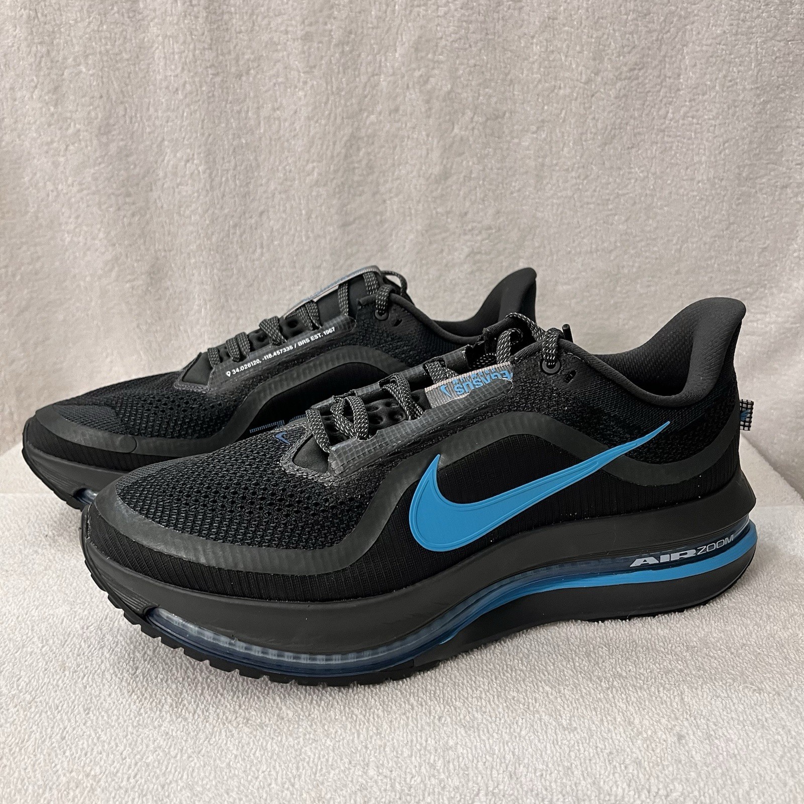 NIKE PEGASUS PREMIUM running Shoe Men 12 Anthracite light College HQ2592-018