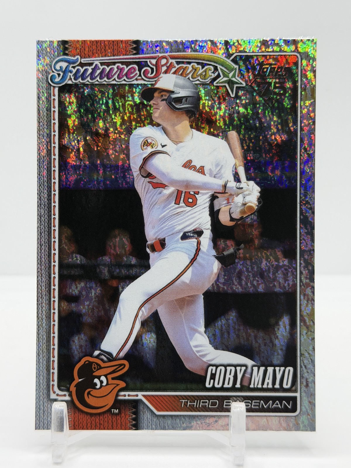 2026 Topps Coby Mayo Holo Foil #72 Baltimore Orioles